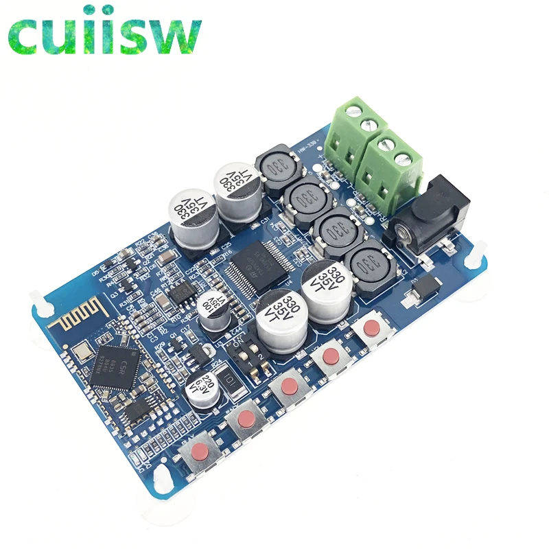 Беспроводной Bluetooth 4 0 аудио приемник Цифровой TDA7492P 50 Вт + усилитель плата часть