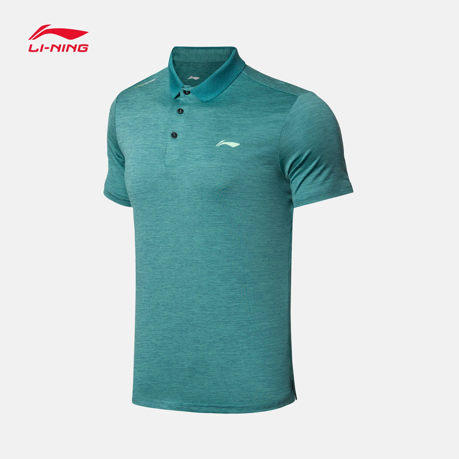 Мужская футболка-поло Li-Ning футболка для фитнеса бега занятий спортом на открытом