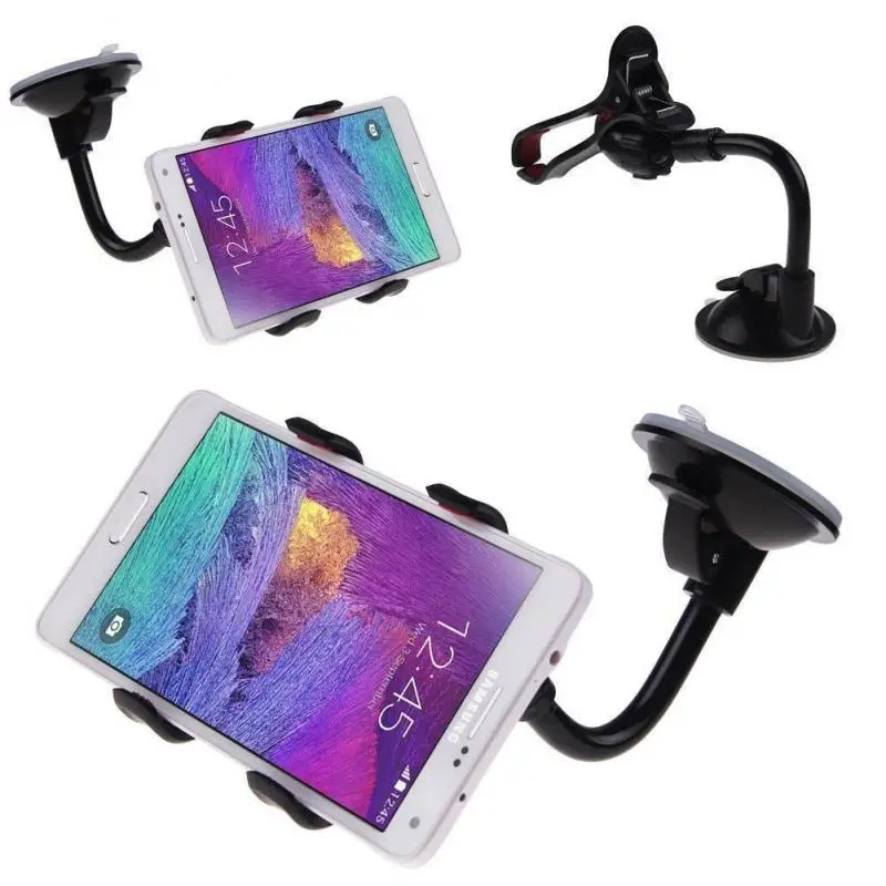 Portable and Durable Sucker Stand Phone Holder with 360 Degree Rotation - Suction Cup Mount - Mobile Phone Holder Car Bracket - Smartphone Hold image 6