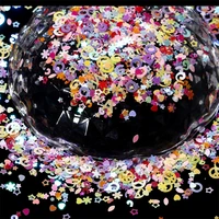 20gbag irregular colourful scraps glittering epoxy resin fillings sequin silicone paillettes fillers for epoxy resin mold nail