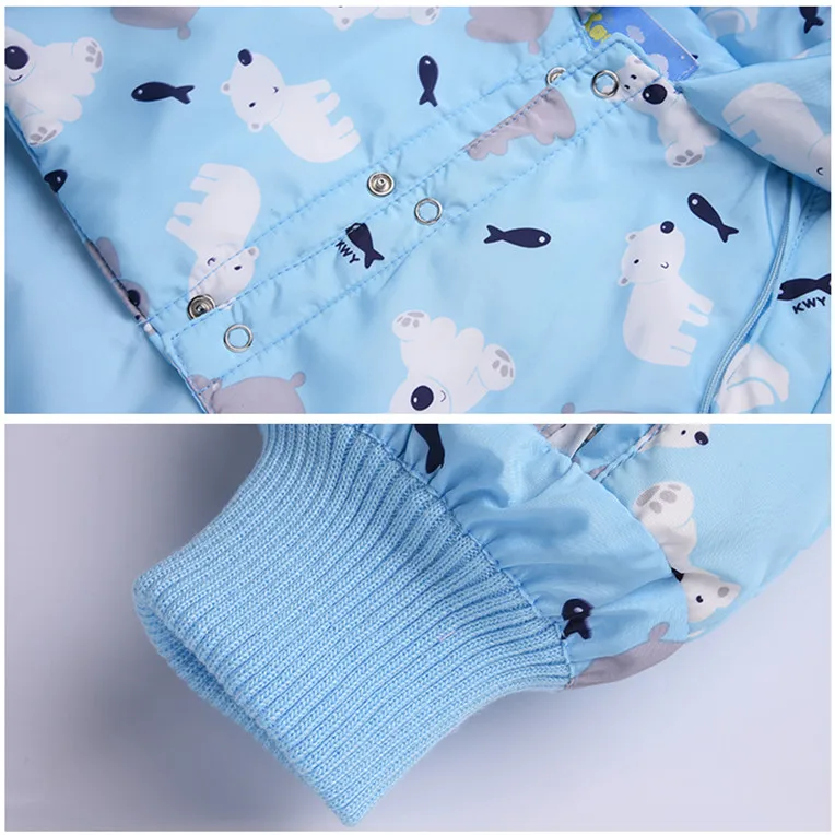 Зимние пальто для новорожденных верхняя одежда модные парки с капюшоном Orangemom