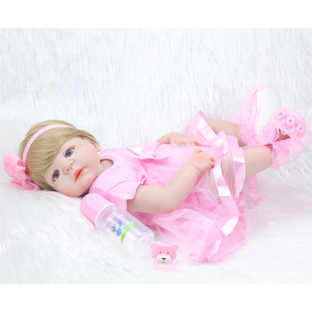 Кукла реборн силиконовая 55 см ручная работа Реалистичная | Игрушки и хобби