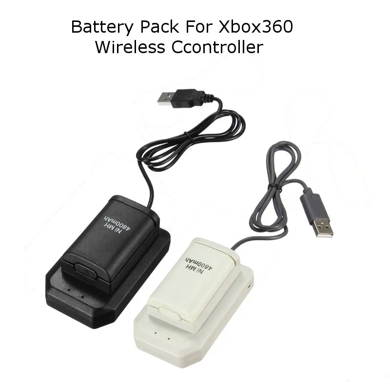 

Rechargeable Battery Pack For X Box Xbox 360 Gamepad Controller Control Spare Xbox360 Game To Charger Kit Loads Plays And Charge