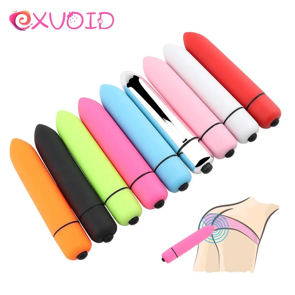 EXVOID Пуля Вибратор Интимные Игрушки для женщин массажер точки G Стимулятор