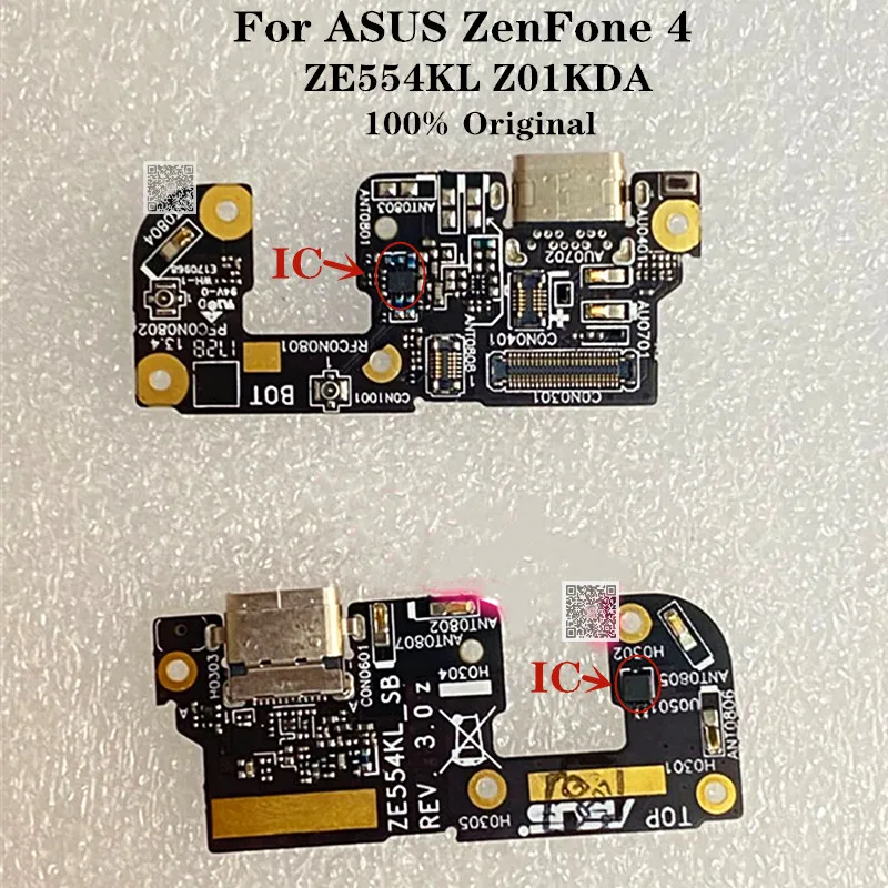 

Original Charger Plug Board For ASUS ZenFone 4 ZE554KL Z01KDA Fast Charge USB Charging Port Dock Microphone Flex Cable Replace