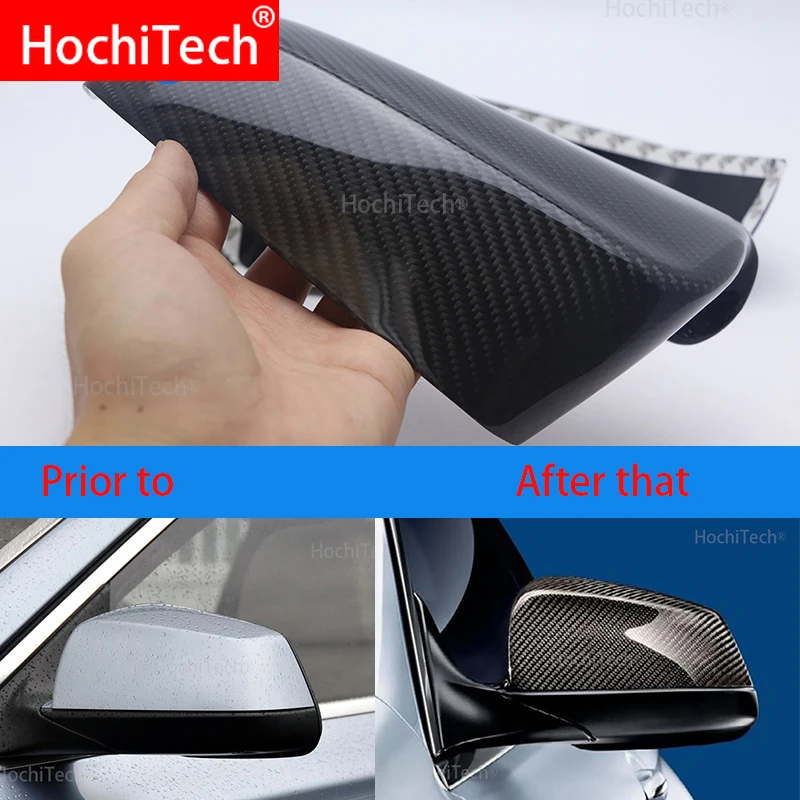 Для BMW 5 серии F11 2011-2015 100% Настоящее углеродное волокно крышка зеркала заднего вида