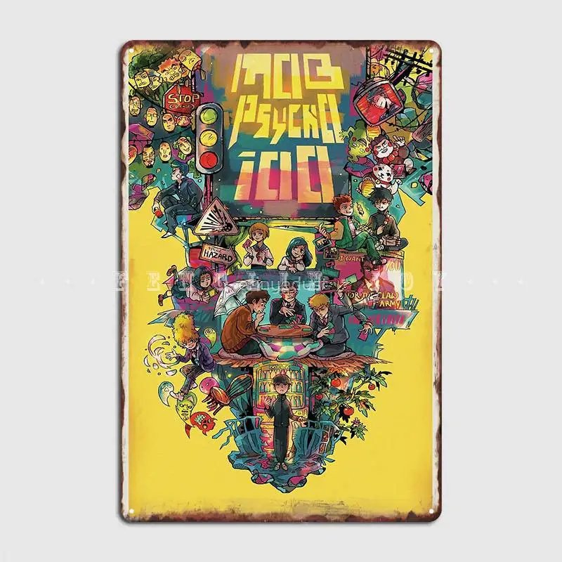 

Моб психол 100 ретро постер металлический знак клуб бар роспись клуб фотография