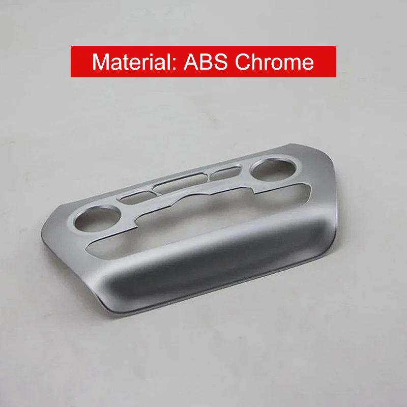 For Jeep Cherokee KL 2014 2015 2016 2017 2018 ABS Car Interior Accessories Styling Air Conditioning Adjustment Switch Cover Trim |
