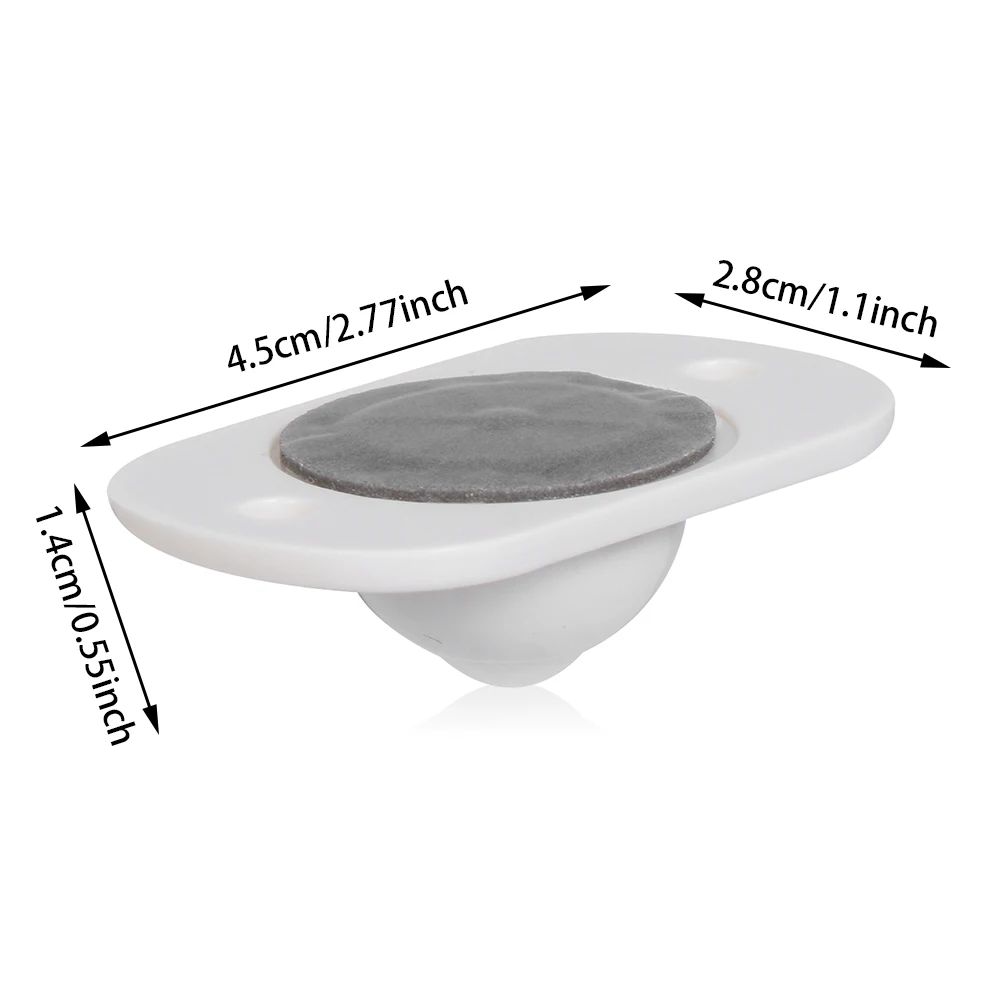 4 шт. Pasteable универсальный ролик самоклеящийся направленного ящик для хранения