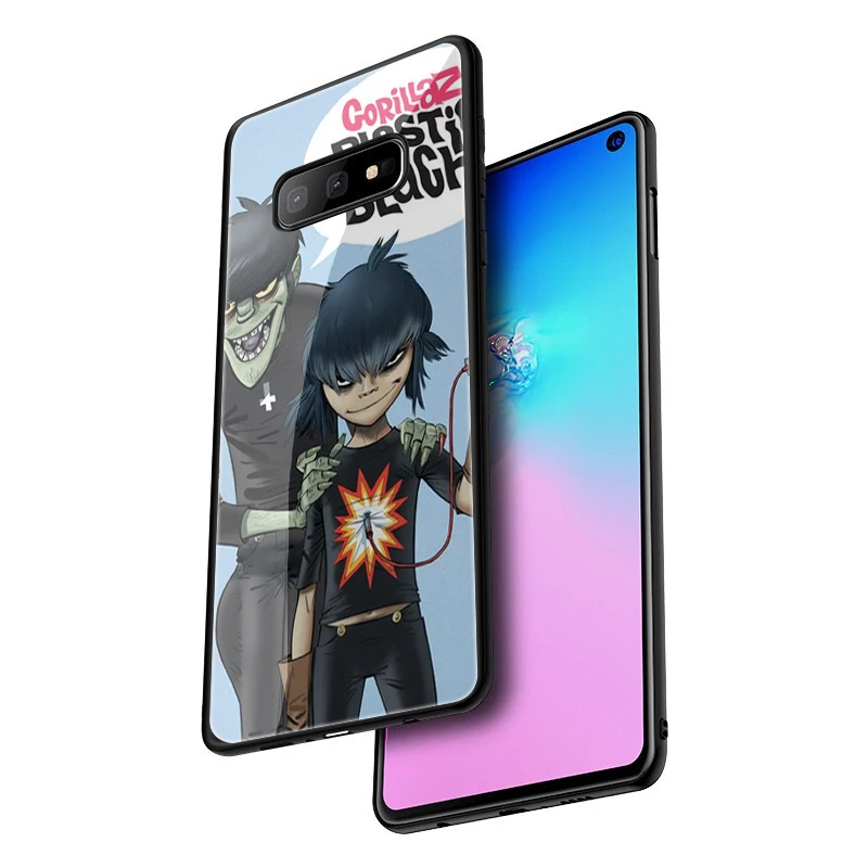 Чехол для телефона из закаленного стекла Samsung S7 Edge S8 S9 S10 Note 8 9 10 plus A10 20 30 40 50 60