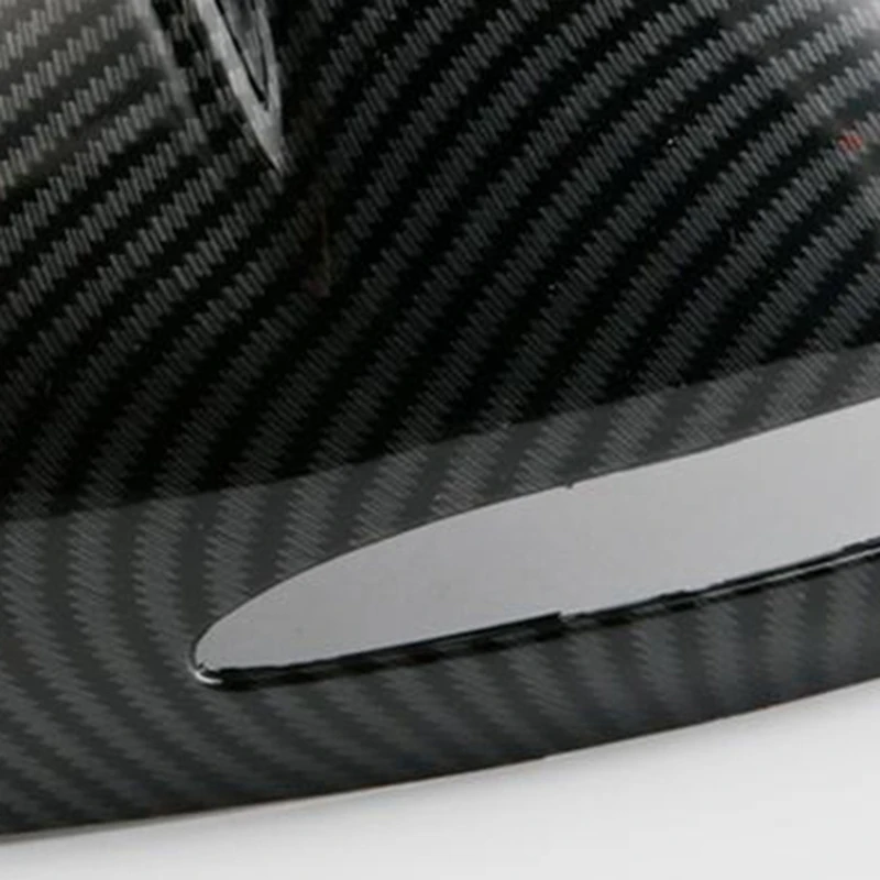 1 пара крышка зеркала заднего вида из углеродного волокна аксессуары для Mercedes Benz C