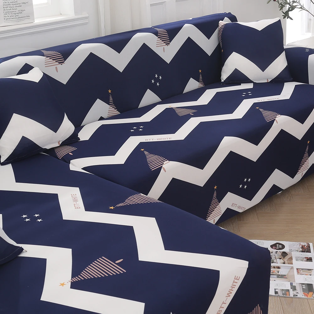 2 шт. угловая Крышка для дивана эластичная крышка секционная L форма d шезлонг