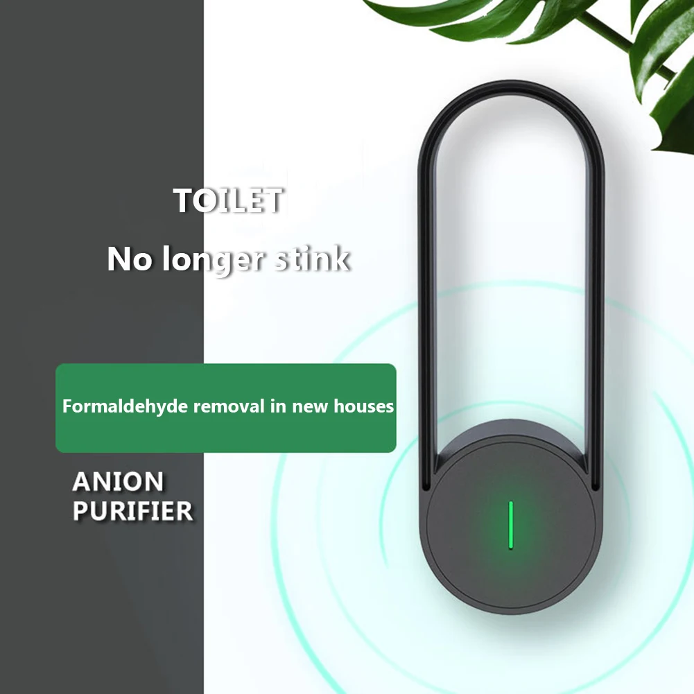 

USB Anion Negative Ion Air Purifier Home Office Cigarette Smoke Remover Smell Freshener Home Appliance Air Purifiers