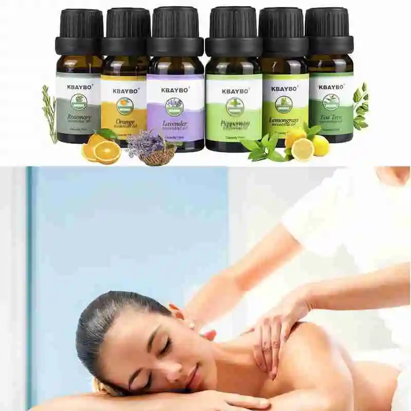

Lavender Mint Aromatherapy Plant Essential Oil Body Humidifiers Water-Soluble Deodorant Aroma 10Ml Relax X2I3