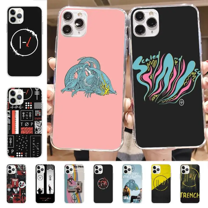 

Twenty One Pilot Phone Case for iphone 13 11 12 pro XS MAX 8 7 6 6S Plus X 5S SE 2020 XR case