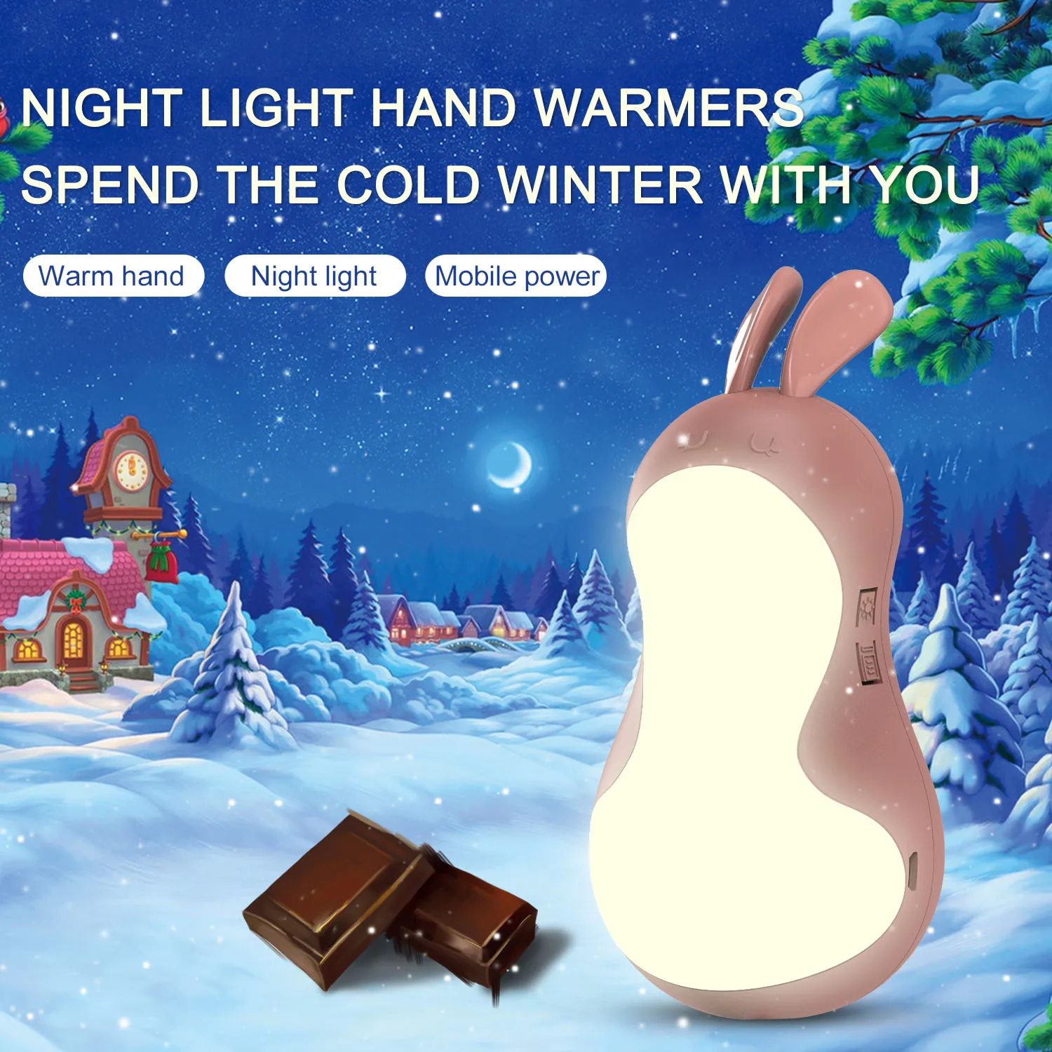 6000 мАч Милая Usb перезаряжаемая фотоэлектрическая дорожная Удобная долговечная