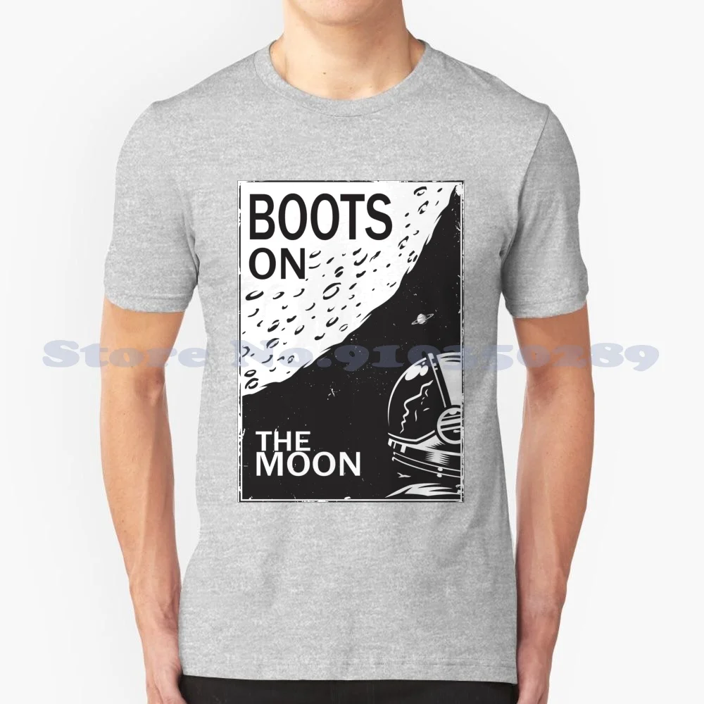 

Смешные ботинки на Луне астронавт черный белый серый модные футболки сапоги Луна карелл Стив Netflix астронавт космическая сила Забавный