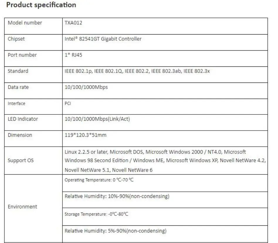 Высокое качество 10/100/1000 Мбит/с Etheret Gigabit RJ45 Intel82541 локальной сети PCI карта адаптер для компьютера ПК сетевая карта рос \ ESXI