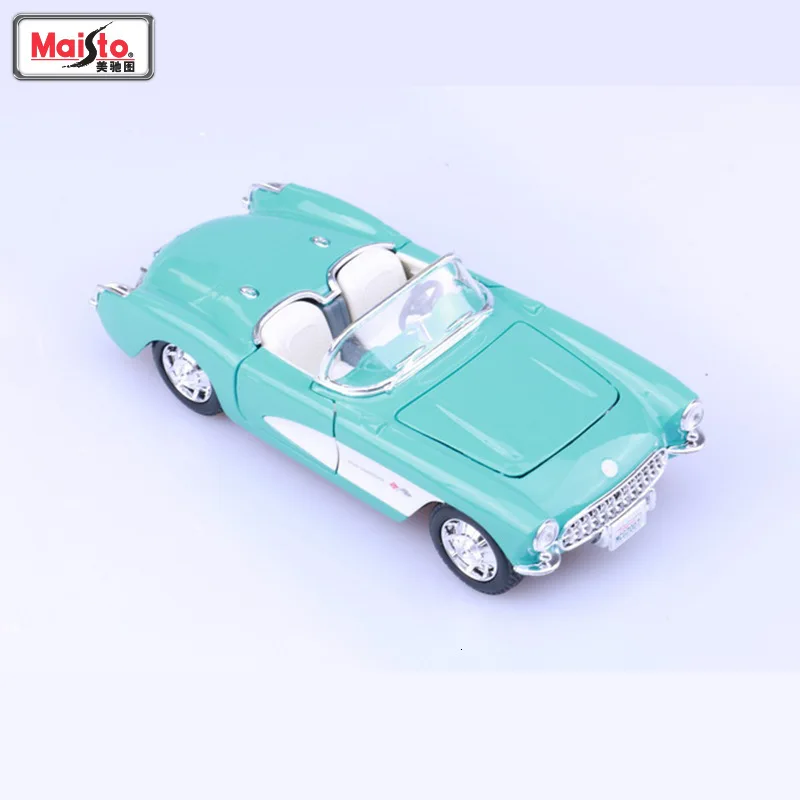 Масштаб 1:24 Chevrolet Corvette Z06 ZL1 имитация литья под давлением металлическая модель автомобиля сплав автомобиль игрушки для мальчиков подарки коллекция Горячая колесо - Цвет: I no box