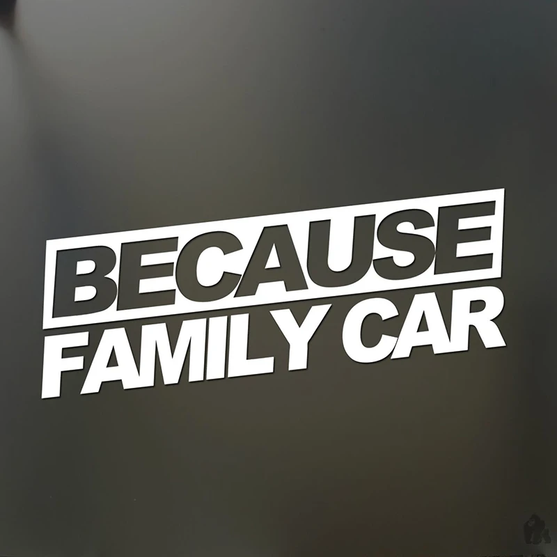 Потому что окна семейного автомобиля стикер Смешные гонки RC drift JDM позиция