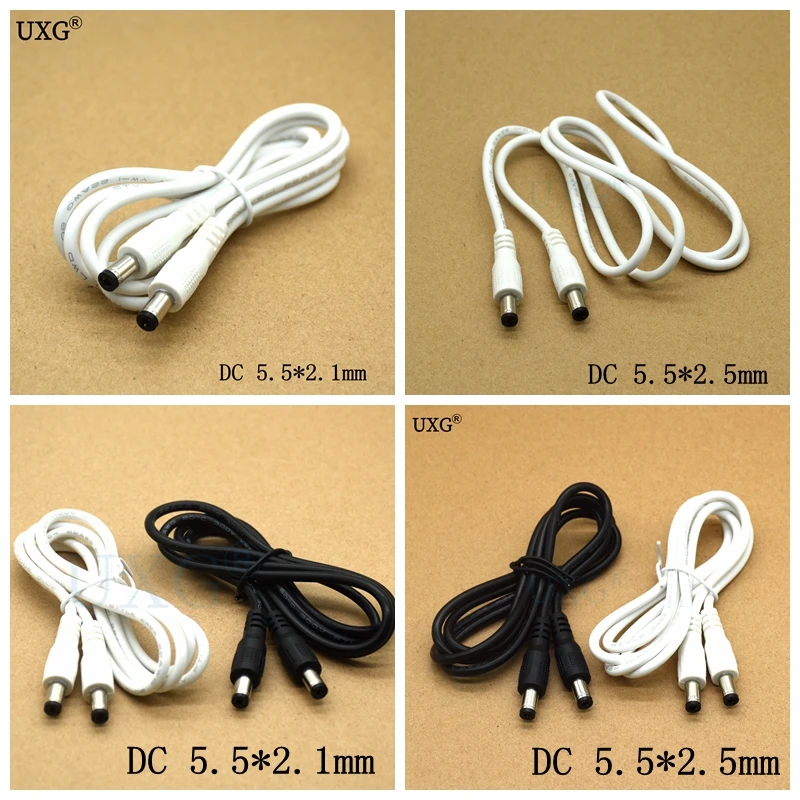 Адаптер питания постоянного тока разъем USB преобразователь в 5 2 мм 5*2 черный