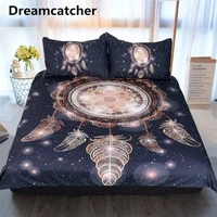 gold plated 3d print comforter bedding set fantasy duvet covers pillowcase home textile queen king size luxury scenery animals