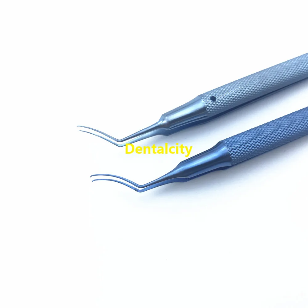 Титановый ультратонкий стиль капсулоргексис щипцы 105 мм офтальмологическая