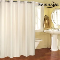 k water shower curtains pure hue waterproof polyester bathroom with hooks solid thick mildew resistant bath curtain high quality