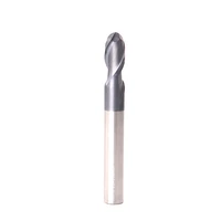 hrc50 2 flutes ball nose end mill tungsten carbide cutter cnc router bit milling tool cutting tools r0 5 1mm 2mm 3mm 4mm 6mm