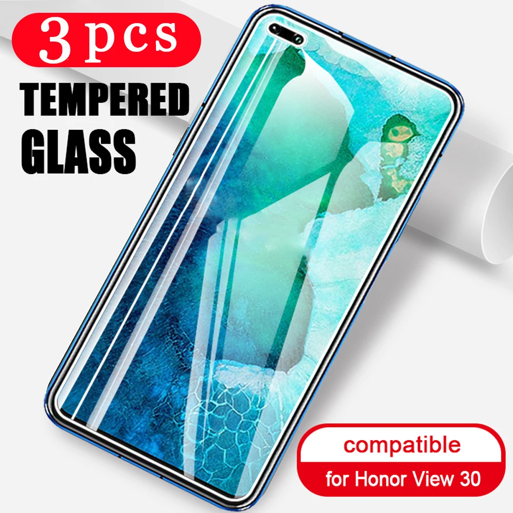 Закаленное стекло для huawei honor view 30 pro plus v30 30s 20 lite 20i 20s v20 защитная пленка экрана