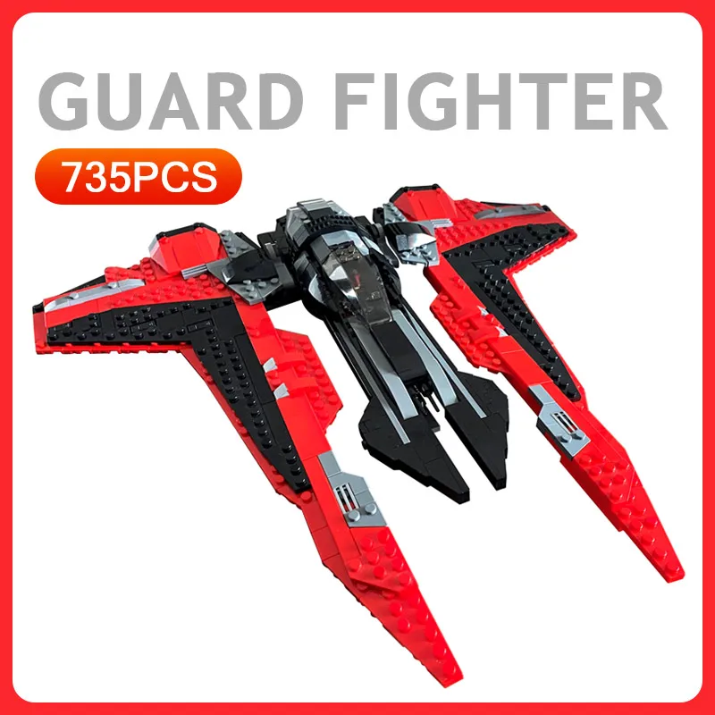 

Spot Maul's Gauntlet Fighter Building Blocks Compatible Military Series DIY TIE Guard Fighter Model Bricks Kids toys Xmas gifts