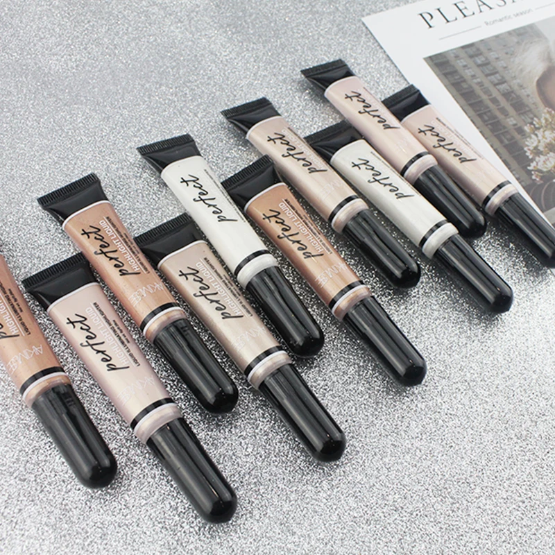 KIMUSE осветлитель для макияжа Жидкий Хайлайтер лица Контур Осветляющий консилер