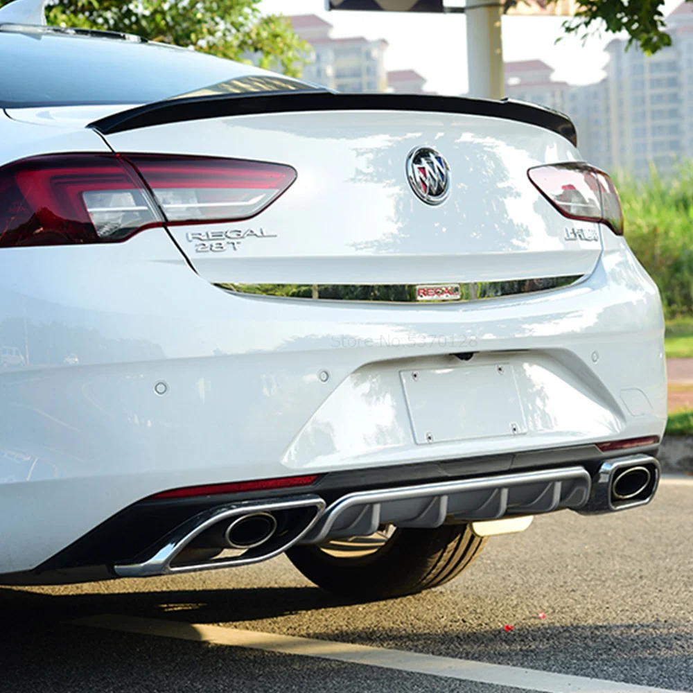 AITWATT подходит для Buick Regal 2017-2019 спойлер из углеродного волокна белый на заднюю