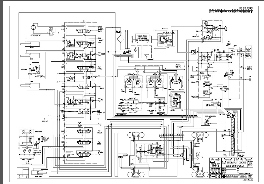 Daios Doosan Hidraulic и схемы 2018 для всех оборудование Doosan, PDF