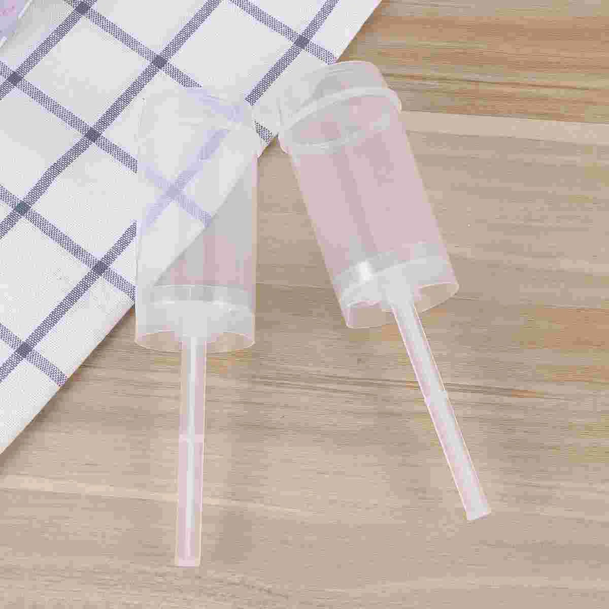 

10pcs Pushable Cake Holders Push Cake Molder Rainbow Cake Pusher Push Pops Containers with Lids