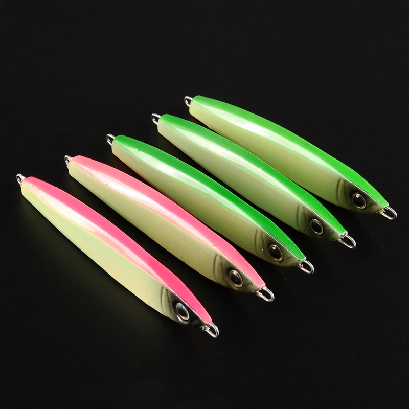 

Metal fishing bait 9.5cm(3.74")/60g(2 1/10oz) JIG bait LEAD bait boat fishing jig lure lead fish fishing tackle