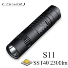 Конвой S11 со светодиодной внутренней вспышкой Luminus SST40, портативный фонарь 26650 Linterna, фонасветильник для кемпинга, походов