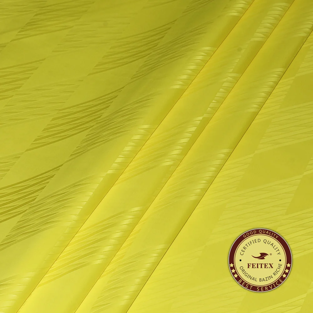 Feitex оригинальный Базен Riche (подобные Getzners) африканская ткань морская парча 6 звезд