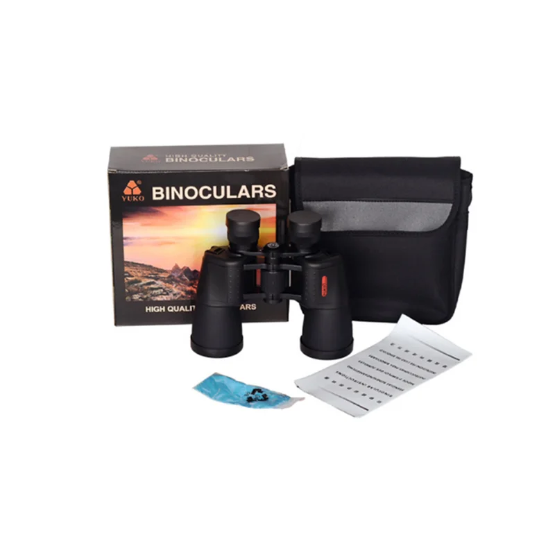 

Powerful 10x50 binoculars professional telescope 1000 meters HD BAK4 high transmission prism high quality night vision telescope