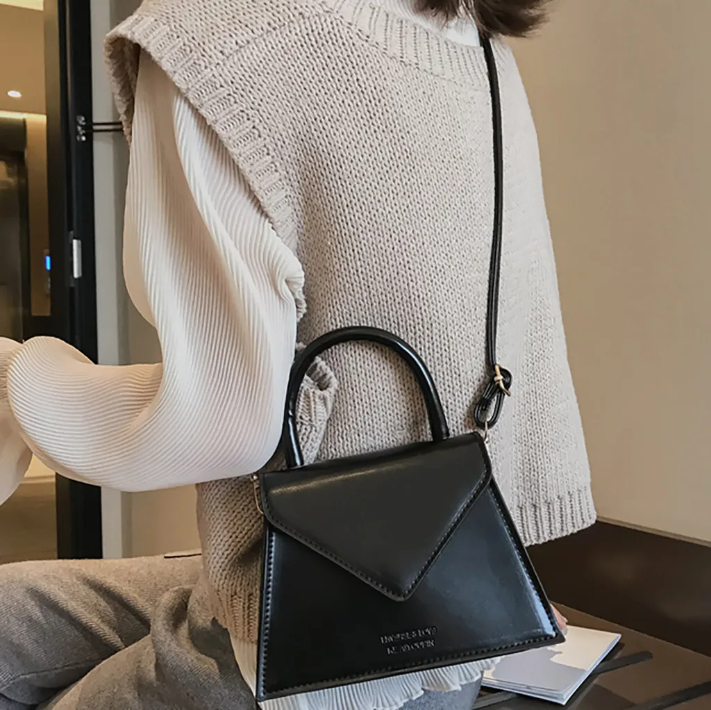 

Fashion Casual Handbag Phone Coin Shoulder Bag Small for Women PU Leather Messenger Bags Retro Solid Clutch Crossbody Mini Bag