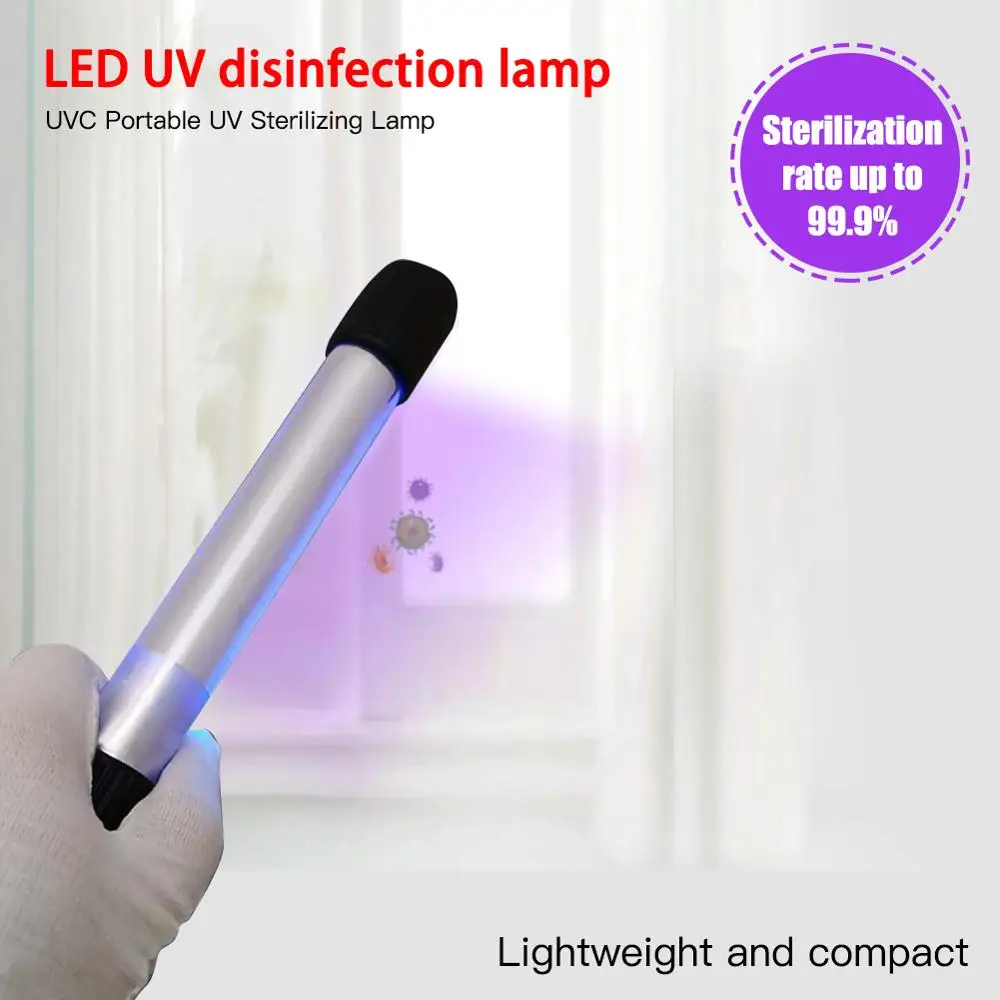 13 Вт портативный УФ Ультрафиолетовый стерилизатор лампа ручной стерилизации