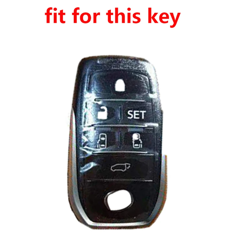 Силиконовые чехлы для автомобильных ключей чехол Toyota Alphard PREVIA Voxy Ноя лыжника Vellfire