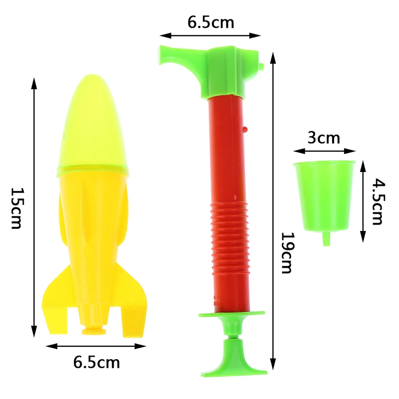 1 шт. ракетная пусковая установка для игр на открытом воздухе прыгающая струйная