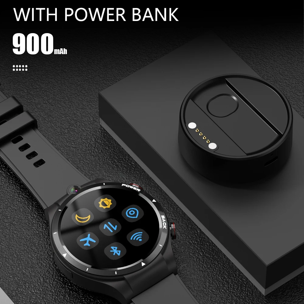 Смарт-часы LEMFO LEM15 мужские Android 10 7 4G GPS Wi-Fi 4 Гб 128 ГБ водонепроницаемый аккумулятор