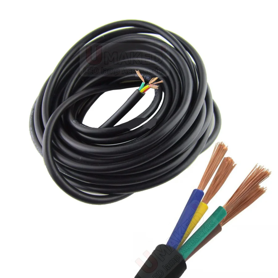 1 метр оболочка провод 24AWG оловянный бескислородный медный кабель 2 ядра 3 4 5 ядер