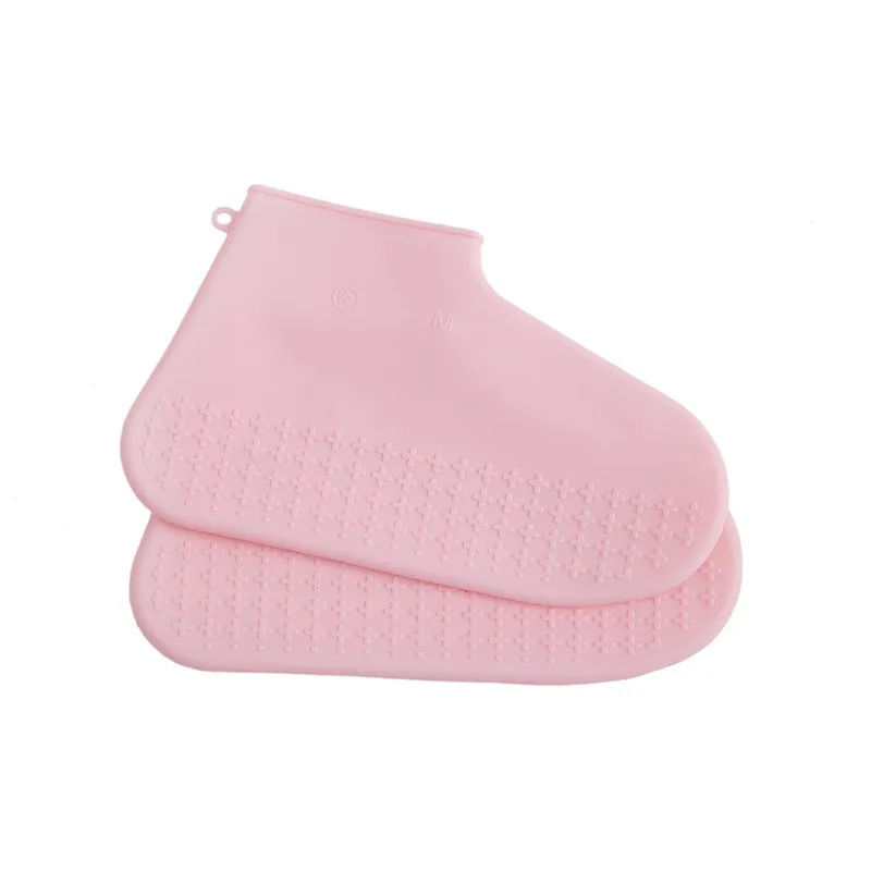 1 пара многоразовые силиконовые водонепроницаемая обувь Чехлы Уличная