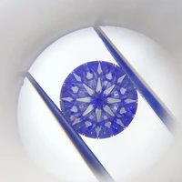 real 0 5 5ct d color plum bossom moissanite loose stones gra fl moissanite gemstone pass diamond tester for diy jewelry ring