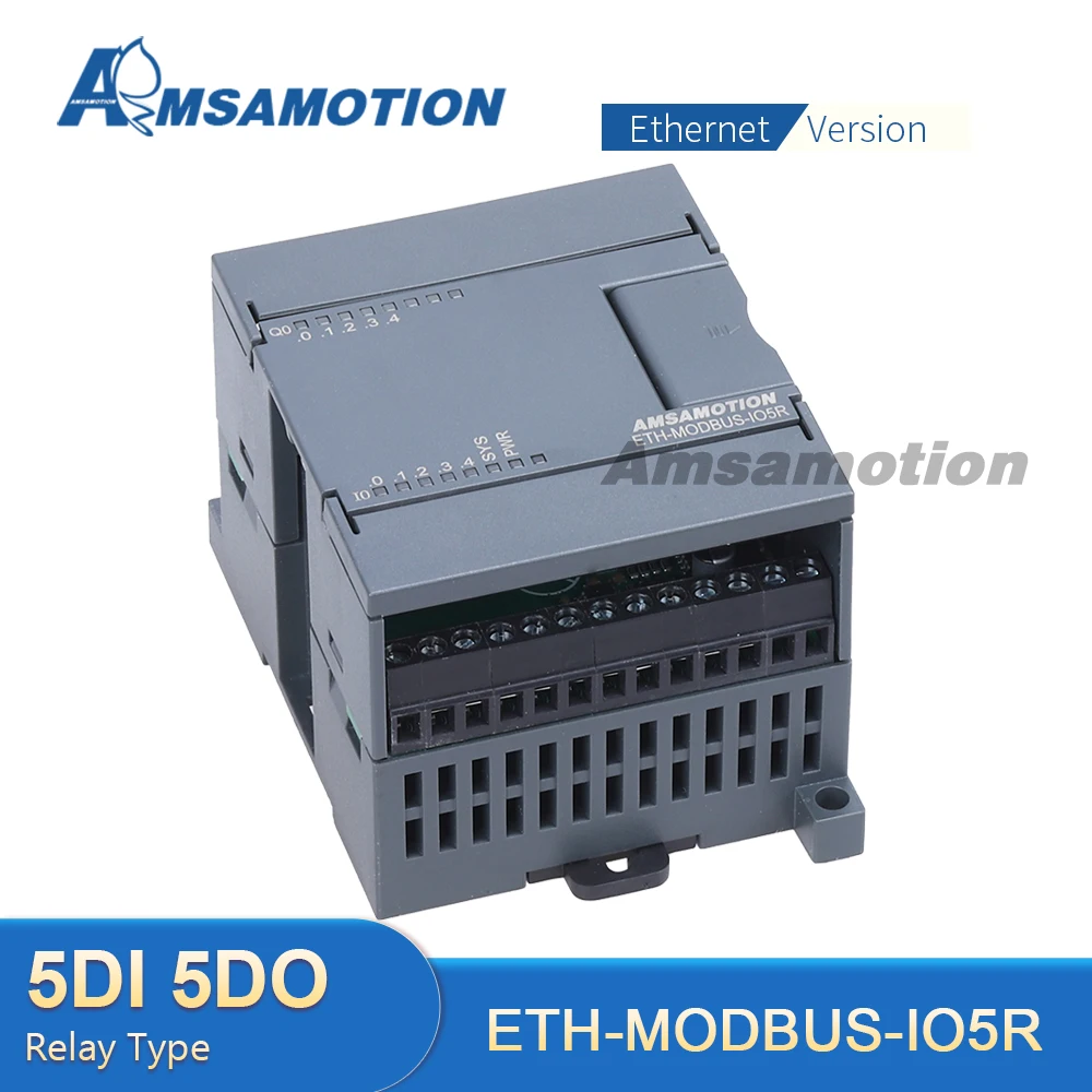 Модуль Ethernet реле типа Modbus RTU TCP RS232/RS485 5DI/5DO для преобразования сигнала в 5di/5DO|Детали