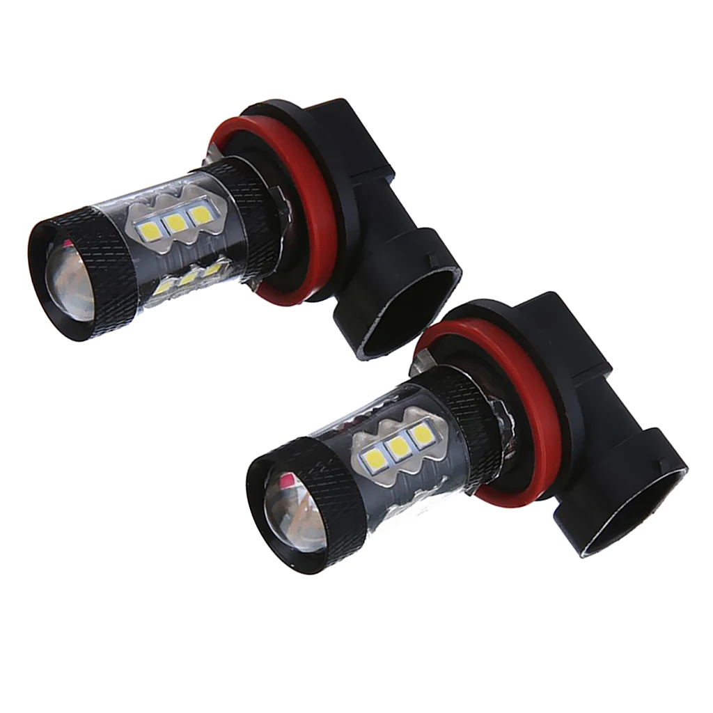1 пара H8/H11 3030 16-светодиодный 80W высокой мощности противотуманный светильник