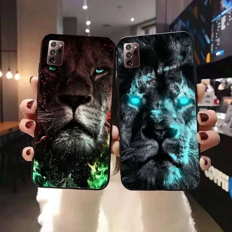 

Lion King Animal Phone Case for Samsung A6 A6S A530 A720 2018 A750 A8 A9 A10 A20 A30 A40 A50 A70 A10S A20S A51 A52 Plus 5G cover